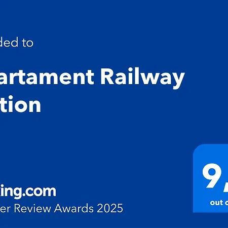 Apartament Railway Station, 8 Minut Od Alei, Parking דירה *